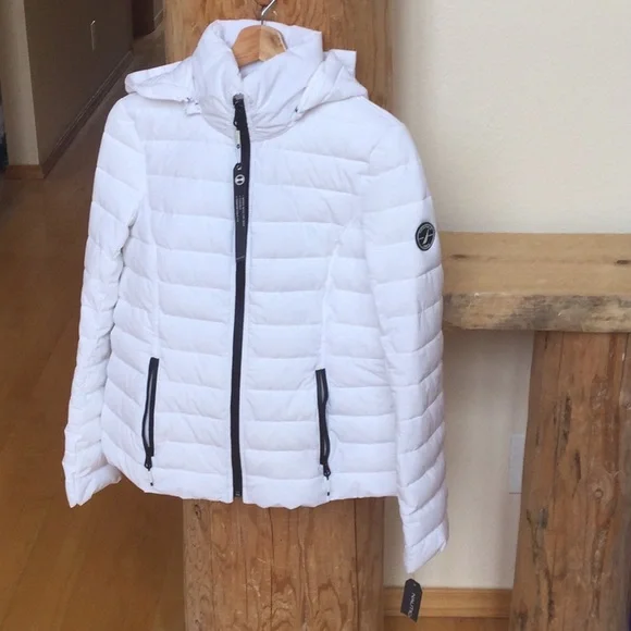 NWT Nautica S Bright White Jacket - Picture 1 of 15